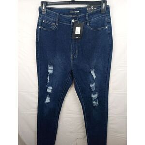 Women's Fashion Nova Size‎ 1X Body Moves Ankle Jeans NWT